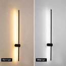 LED Strip Wall Lamp, Line Shape Wall Hanging Light for Living Room by Ljojo