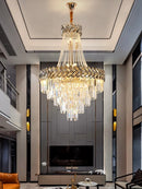 Ljojo Light Luxury Duplex Villa Crystal Chandelier - Modern European Style