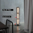 Italian Designer Luster Modern LED Glass Floor Lamp by Ljojo - Stylish Bedroom Living Room Home Decor Lighting