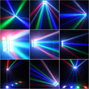 Ljojo™ RGBW LED Moving Head Mini Spider Lights for DJ Disco Party
