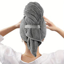 Ljojo Microfiber Hair Towel: Quick-drying, Absorbent Cap for Women