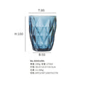 Ljojo 240ml Water Glass Set for Cold Drinks, Family and Friends Party