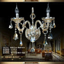 European Gloss Crystal Led Chandelier for Living Room | Interior Lighting Amber Decoration | Ljojo