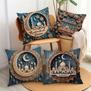 Ljojo 3D Castle Crescent Moon Pillowcase - Home Room Decoration
