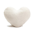 Christmas Chenille Plush Tufted Heart Tree Sugar Beige Cushion Cover for Home Decoration