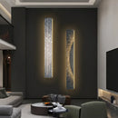 Ljojo LED Strip Art Indoor Wall Lamp for Living Rooms and Hotels