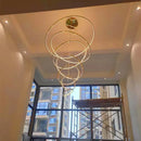 Nordic Ring Chandelier Gold Table Dining Room Pendant Light by Ljojo