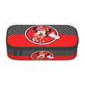 Ljojo Mickey Mouse Pencil Bag: High Capacity Makeup and Stationery Case