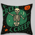 Halloween Creepy & Fun Pillows: Ljojo Pattern Cushion Cover for Sofa, Bedroom, Car