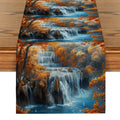 Autumn Maple Table Runner for Dining & Kitchen Decor by Ljojo