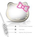 Animal Shape Neon Sign Mirror USB Powered Adjustable Makeup Mirror for Girls Room by Ljojo