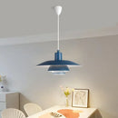 LED Pendant Light Creative Metal Umbrellas Modern Gradient Colourful UFO Adjustable Lighting Ljojo
