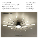 LED Crystal Chandelier Modern Creative Ceiling Lamp for Living Room by Ljojo