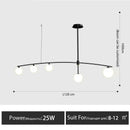 Ljojo Luxury Copper Pendant Light: Modern Magic Bean Style for Living Room