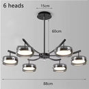 Nordic Glass Pendant Light Dimmable Chandelier by Ljojo for Kitchen Dining Room Island