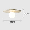 Ljojo Marble Ceiling Lamp - Nordic Style Lighting for Living Room and Bedroom