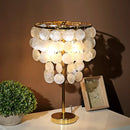 Ljojo Luxury Shell Chandelier: Mediterranean Sea Pendant Light Home Restaurant Bar