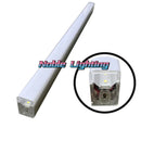 Ljojo 4.8X2.4M Hexagon LED Garage Ceiling Lights 6500K - Linkable Brilliance