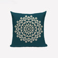 Ljojo Mandala Boho Retro Designer Linen Cushion Cover 45*45cm for Sofa