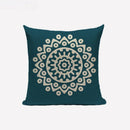 Ljojo Mandala Boho Retro Designer Linen Cushion Cover 45*45cm for Sofa