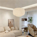 Nordic Circular Restaurant Fabric LED Hanging Lamps by Ljojo - Grand Home Décor Chandeliers