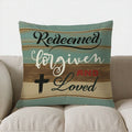 Faith Moves Mountains Pattern Cushion Cover for Sofa, Bedroom & Car by Ljojo