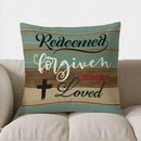 Faith Moves Mountains Pattern Cushion Cover for Sofa, Bedroom & Car by Ljojo
