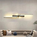 Ljojo Modern LED Strip Wall Lamp Minimalist Creative Bedroom Decorative Wall Light