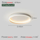 Modern LED Ceiling Lights Living Room Minimalist Dining Room Lamps Chandeliers by Ljojo