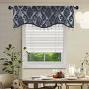 Ljojo Luxury Jacquard Weave Valance Curtain for Home Decoration