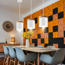 Ljojo Loft Modern Wood Pendant Light Nordic Kitchen Chandelier Industrial Living Room Luminaire