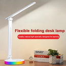 Ljojo LED Desk Lamp USB Plug in Table 3 Levels Dimmable Touch Lighting Foldable