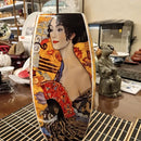 Ljojo™ Luxury Klimt Kiss Ceramic Vase: Creative European Design for Wedding Decor