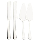 Ljojo 4-Piece Stainless Steel Baking and Cutting Knife Set