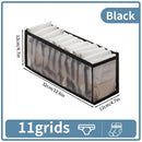 Ljojo™ Mesh Underwear Organizer Drawer Divider for Clothes Storage Box - Breathable & Foldable