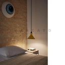 Ljojo Metal Pendant Lamp - Simple Shape for Kitchen Bar, Creative Hanging Light for Bedside
