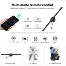 Ljojo 3D Holographic Fan Display Projector - 42cm Suspended Advertising Machine