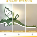 Dinosaur Ceiling Lamp LED Boy Bedroom Light Creative Cartoon Modern Kids Room Decor Ljojo