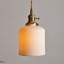 Brass Ceramic Zen Tea Room Chandelier Handmade by Ljojo