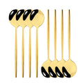 Ljojo Melon Spoon Set Stainless Steel Cutlery Dinnerware Kitchen Accessories