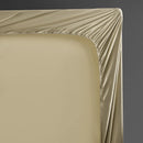 Ljojo 1200 TC Egyptian Cotton Fitted Sheet for Double King Queen Bed