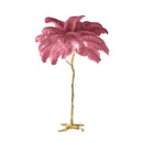 Nordic Feather Floor Lamp Personalized Creative Ostrich - Ljojo