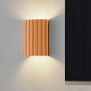 LED Wall Lamp Modern Minimalist Macaron Resin Sconces for Living Rooms by Ljojo