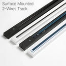 Ljojo 2-Wire LED Ceiling Spotlight Rail for Linear Track Lighting System