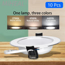 Ljojo™ LED Downlight: 5W-15W Three-color Dimmable Recessed Ceiling Spotlight