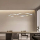Ljojo LED Pendant Light Modern Chandelier for Nordic Dining Room Study Bar Black White Gold