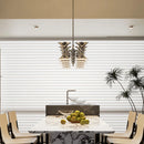 Modern Bauhaus Chrome Pendant Lights Silver Horn Chandelier for Living Room by Ljojo