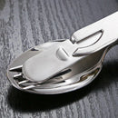 Ljojo 4-in-1 Stainless Steel Picnic Cutlery Set - Dining Knife Fork Spoon Bottle Opener