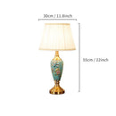 European Retro Ceramic Floor Lamp - Home Decoration Standing Light for Living Room by Ljojo