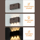 Ljojo LED Wall Lamp - Wireless Magnetic Installation, 4000mAh Battery, 6W Indoor Lighting